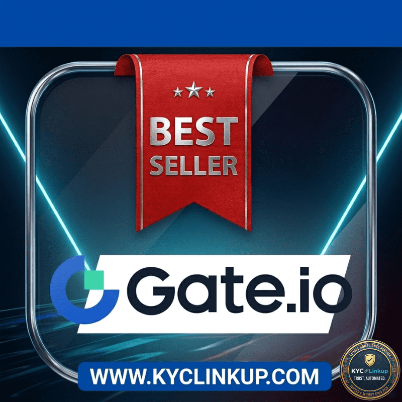 Verified Gate.io Account – Full Level 2 KYC